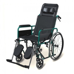 high back wheelchair with headrest