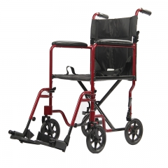 Folding Aluminum Transport Chair