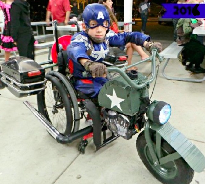 This Dad Transforms His Child’s Wheelchair To Make Him Happy